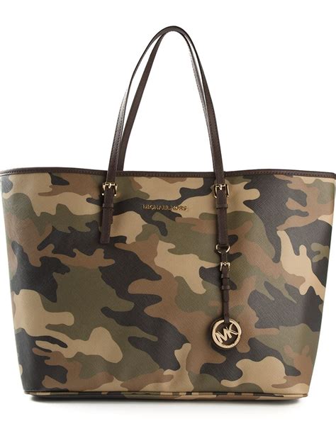 michael kors camo tote|michael kors lunch bag tote.